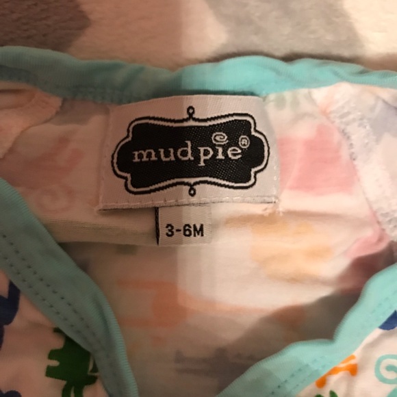 Mud Pie Animal Wrap Onesie - Picture 3 of 4